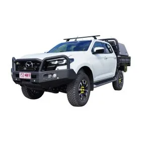 BOCAR STOCKADE BULL BAR BLACK STEEL