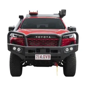 BOCAR STOCKADE BULL BAR BLACK STEEL
