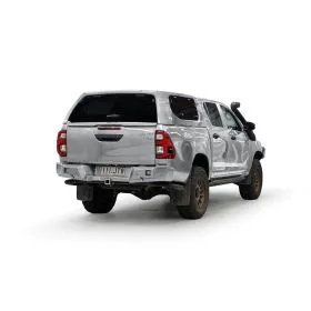 FLEXI ESSENTIAL CANOPY DUAL CAB A DECK STUNNING SILVER 1L0