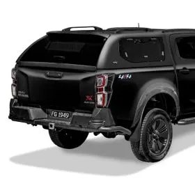 FLEXISPORT PREMIUM CANOPY DMAX 20+ DUAL CAB BAVA BLACK 569