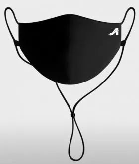 NON SURGICAL FABRIC FACE MASK RETAIL W/ ADJUSTABLE NOSE CLIP