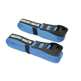 RHINO TIEDOWN (PR) BLK 3.5M W/BUCKLE PROTECTOR